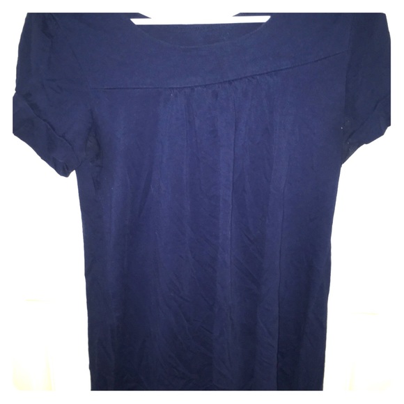Navy Blue with Deep neckline - Picture 2 of 2